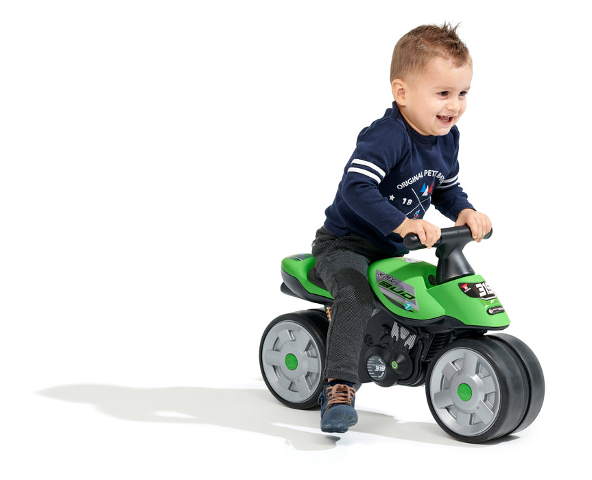 Baby Falk Racing Team Motorrad mit Flüsterreifen