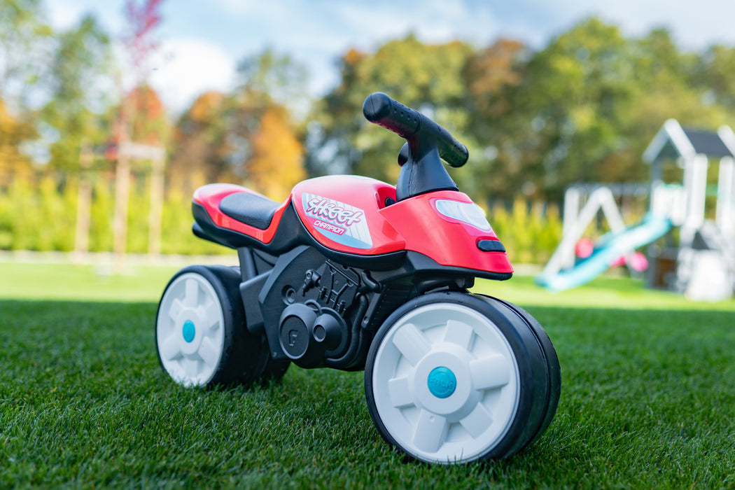 Baby Motorrad street chmapion mit Flüsterreifen - rot