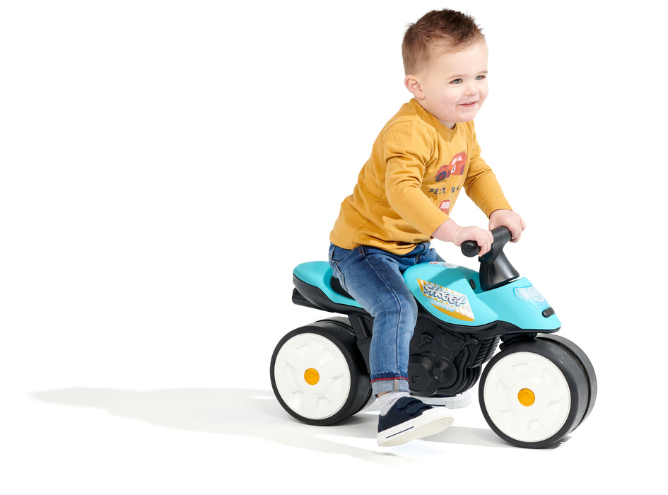 Baby Motorrad street chmapion mit Flüsterreifen - blau