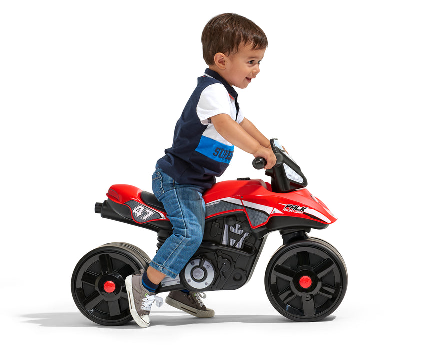 Falk Racing Team Motorrad - rot  (2- 5 Jahre)