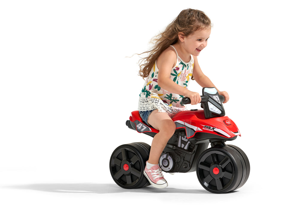 Falk Racing Team Motorrad - rot  (2- 5 Jahre)