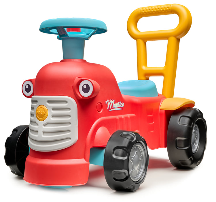 Baby Maurice mit ergonomischer Schiebevorrichtung - Rot