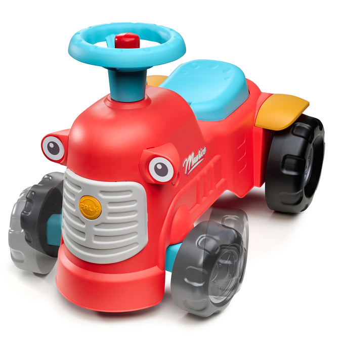 Baby Maurice mit ergonomischer Schiebevorrichtung - Rot