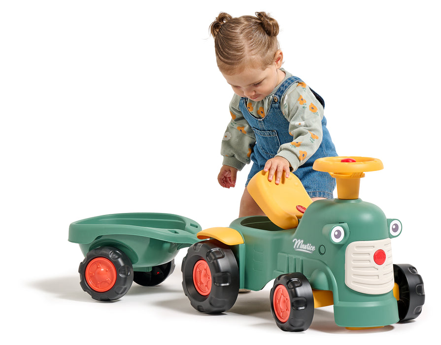 Baby Maurice mit Anhänger - grün