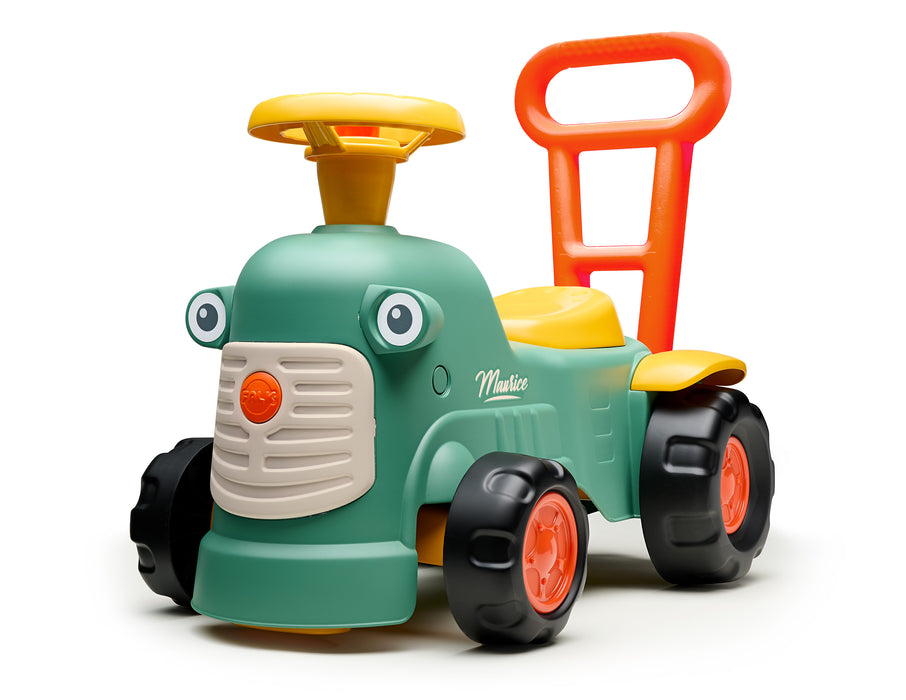 Baby Maurice mit ergonomischer Laufrichtung - grün