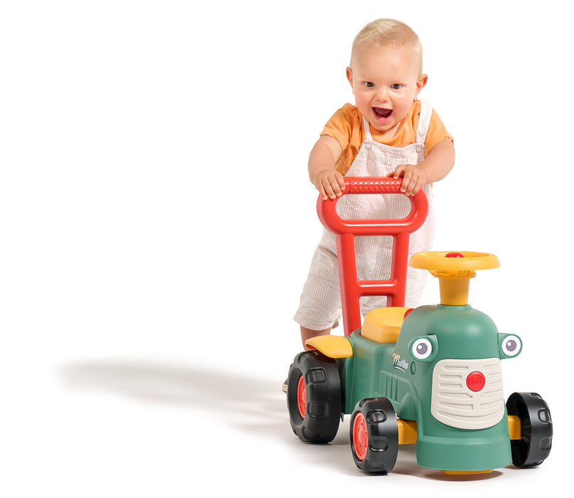Baby Maurice mit ergonomischer Laufrichtung - grün