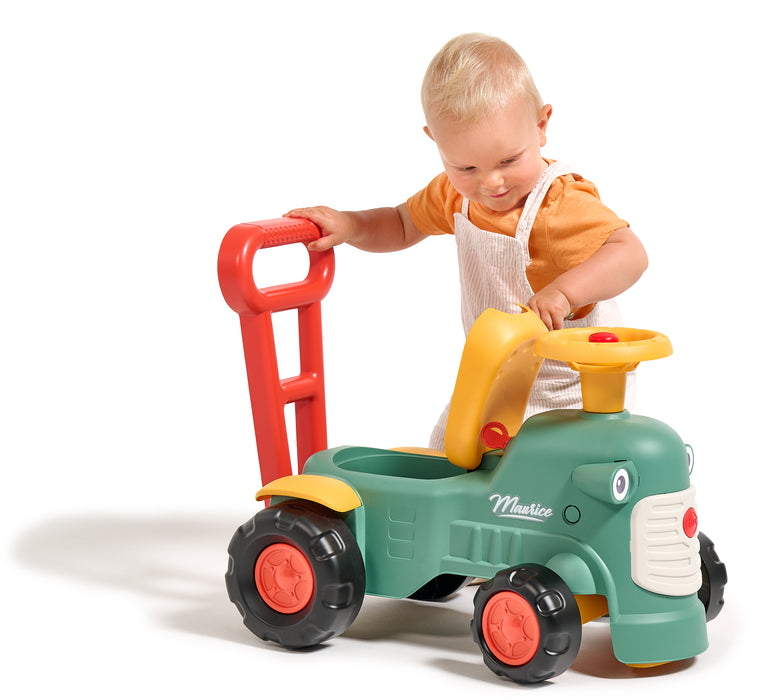 Baby Maurice mit ergonomischer Laufrichtung - grün