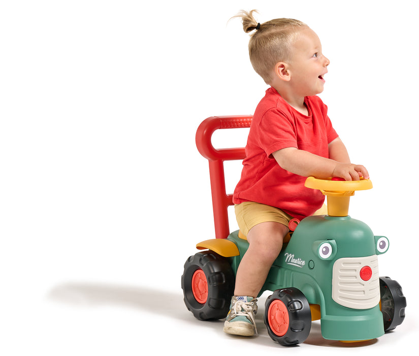 Baby Maurice mit ergonomischer Laufrichtung - grün