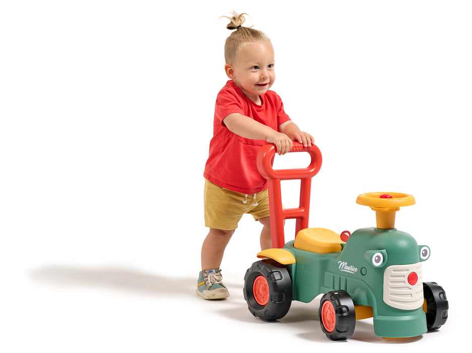 Baby Maurice mit ergonomischer Laufrichtung - grün