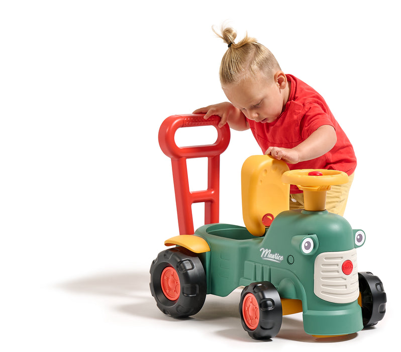 Baby Maurice mit ergonomischer Laufrichtung - grün