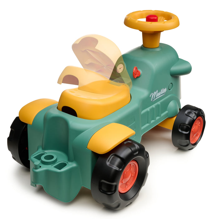 Baby Maurice mit ergonomischer Laufrichtung - grün