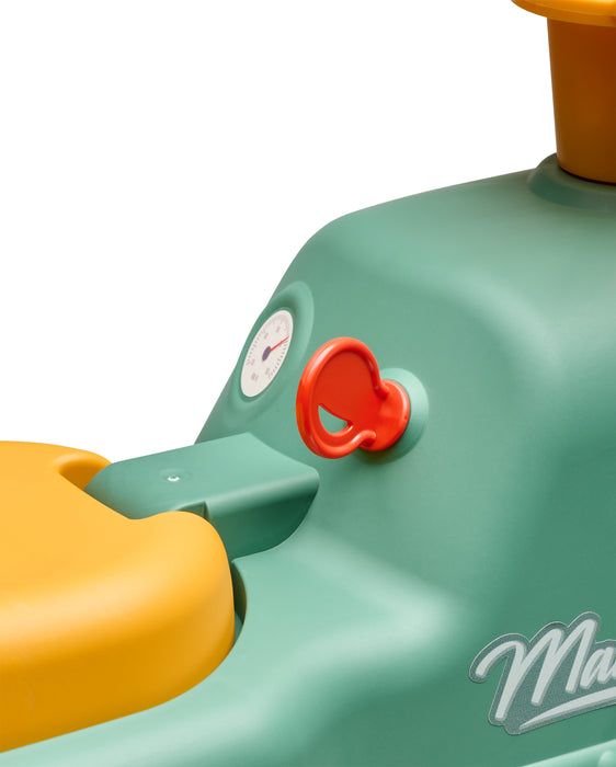 Baby Maurice mit ergonomischer Laufrichtung - grün