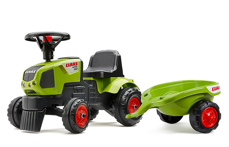 Lauftraktor Claas mit Anhänger