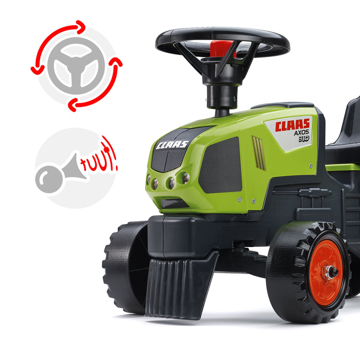 Lauftraktor Claas mit Anhänger