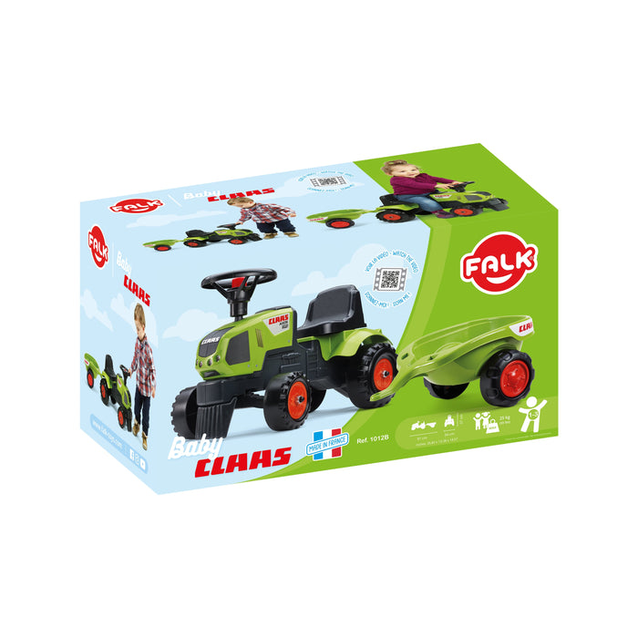 Lauftraktor Claas mit Anhänger