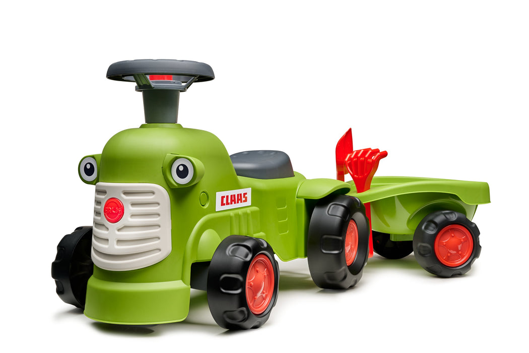 Traktor Claas mit Anhänger – ab 12 Monaten – 90% recycelter Kunststoff