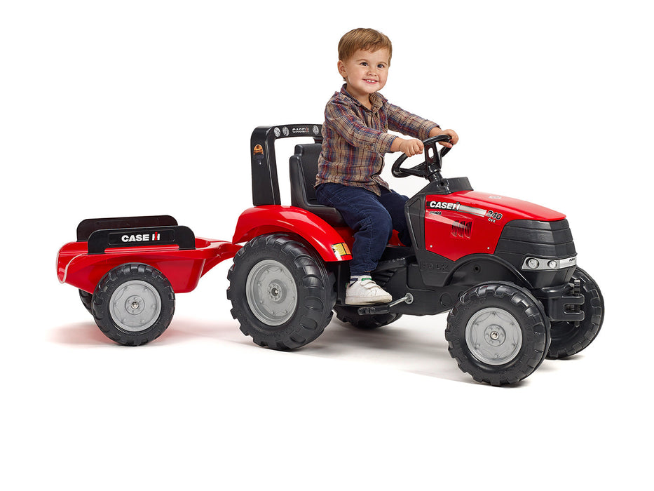 Trettraktor Case Puma CVX 240 mit Anhänger
