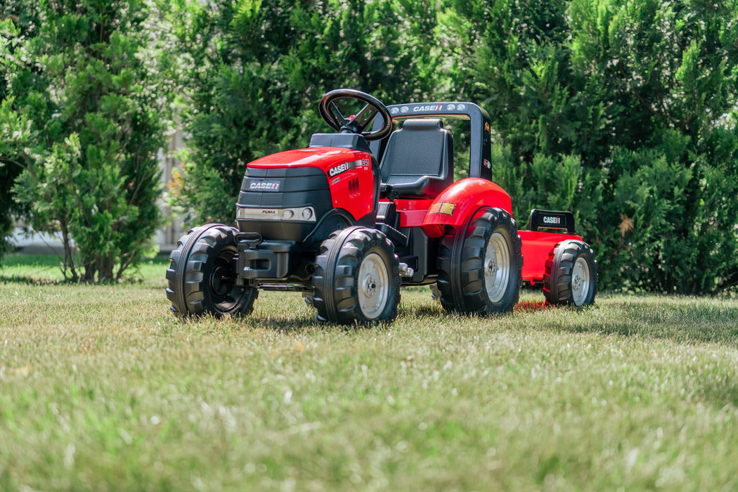 Trettraktor Case Puma CVX 240 mit Anhänger