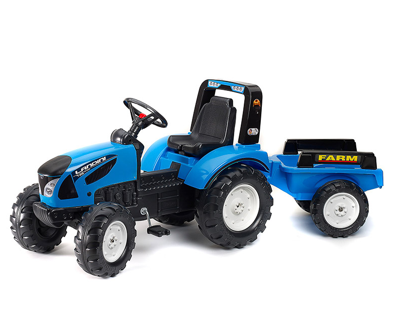 Falk Trettraktor Landini Serie 7 mit Anhänger